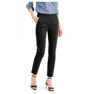 J. Crew Martie Black Stretch Cotton Pant Sz 12